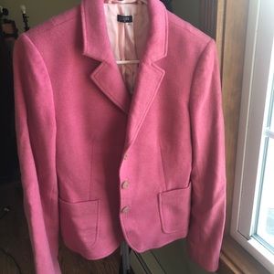 J crew blazer pink
